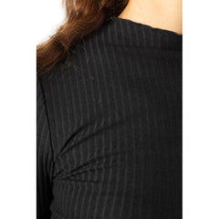 Only Black Polyester Turtleneck -   -  Only.