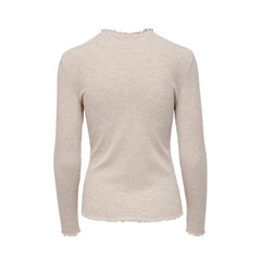 Only Beige Polyester Turtleneck -   -  Only.