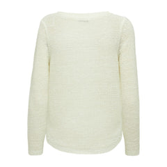 Only White Polyester Sweater -   -  Only.