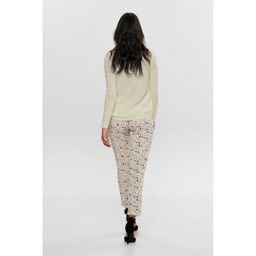 Only White Polyester Sweater -   -  Only.