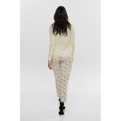 Only White Polyester Sweater -   -  Only.