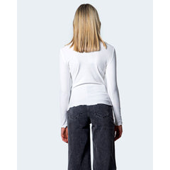 Only White Polyester Turtleneck -   -  Only.