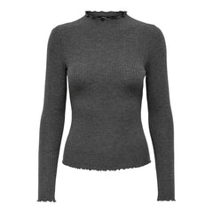 Only Gray Polyester Turtleneck -   -  Only.