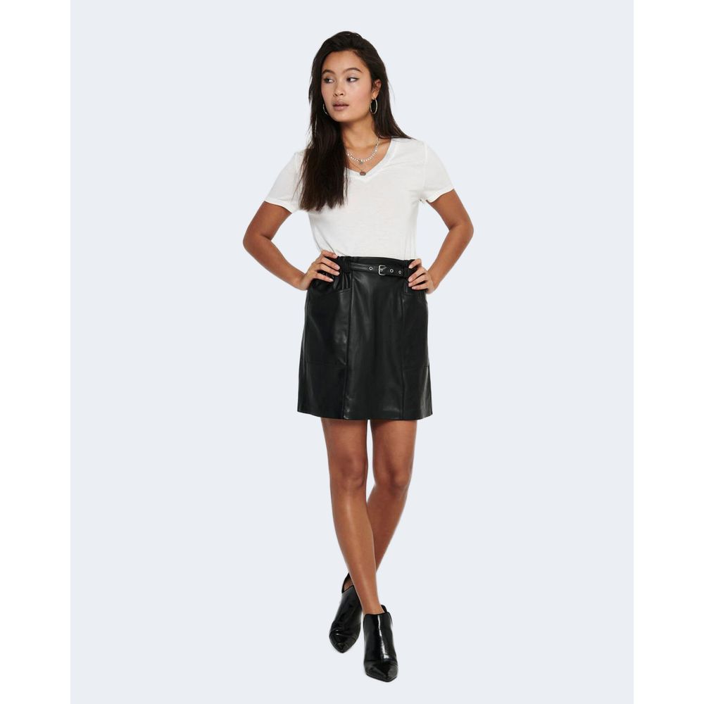 Only Black Polyester Mini -   -  Only.