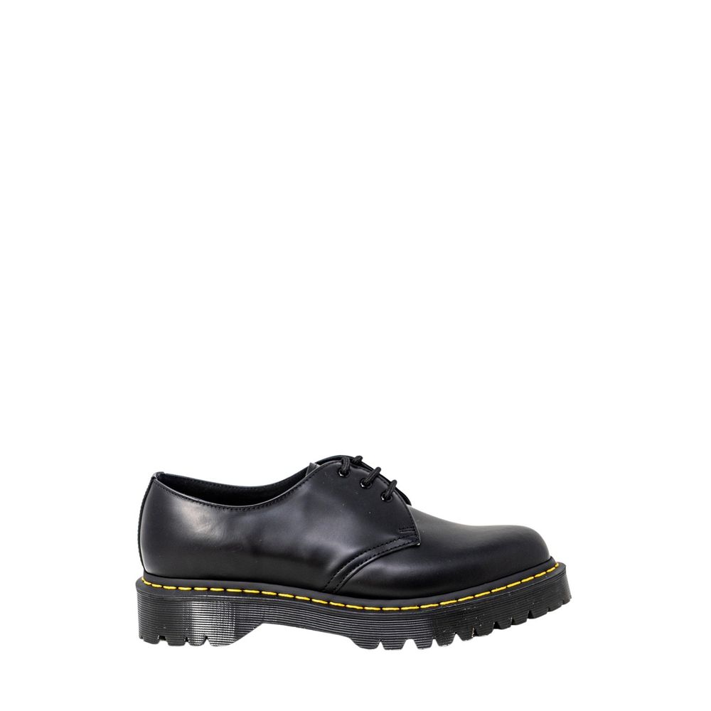 Dr. Martens Black Leather Oxfords And Derby -   -  Dr. Martens.