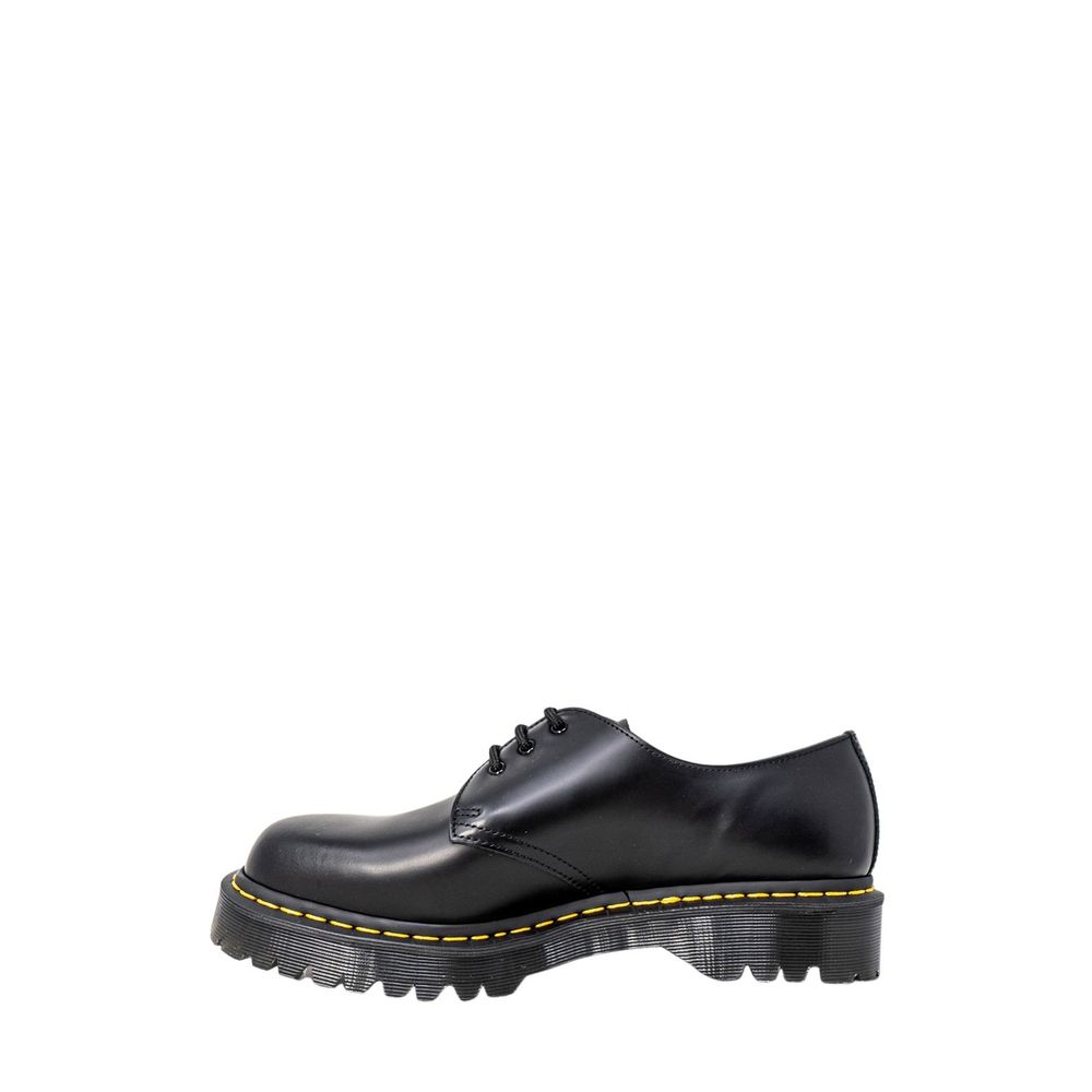 Dr. Martens Black Leather Oxfords And Derby -   -  Dr. Martens.