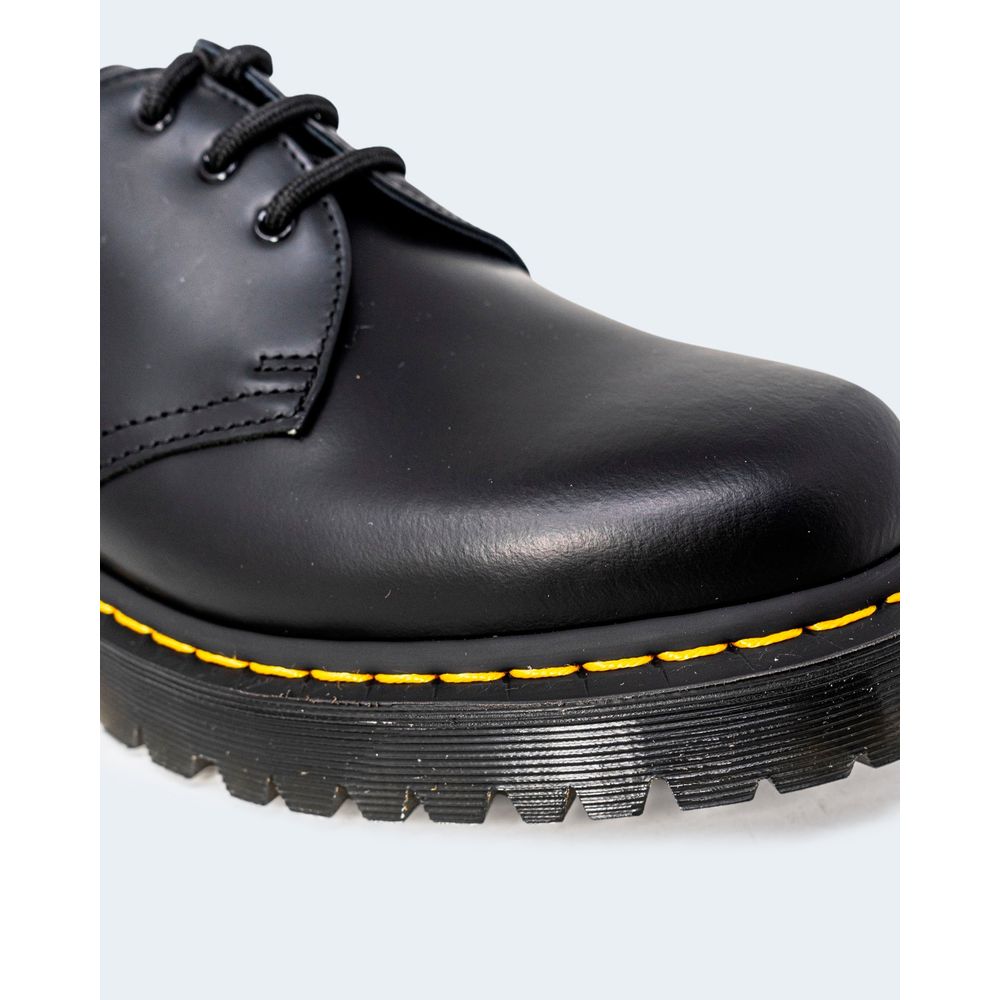 Dr. Martens Black Leather Oxfords And Derby -   -  Dr. Martens.