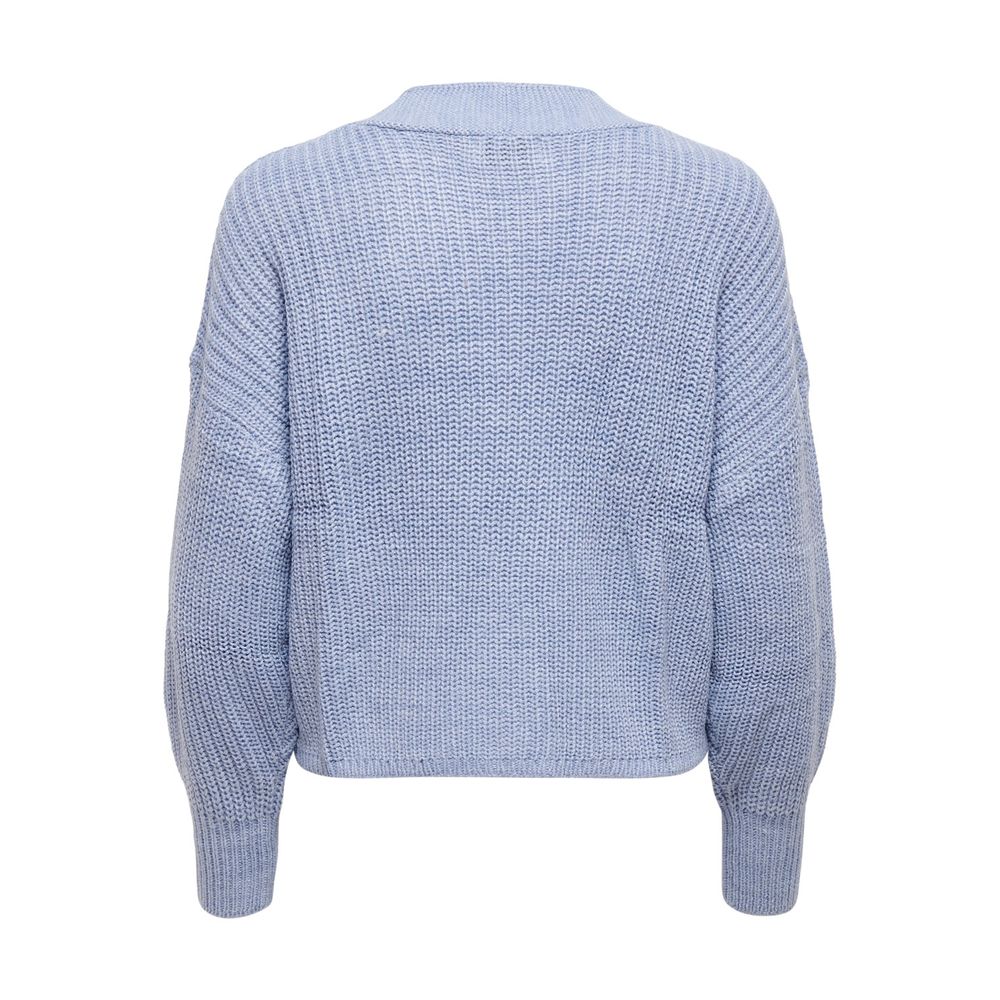 Only Blue Marabou Cardigan -   -  Only.
