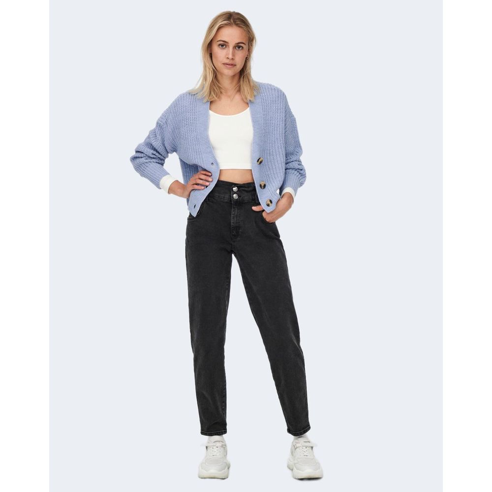 Only Blue Marabou Cardigan -   -  Only.