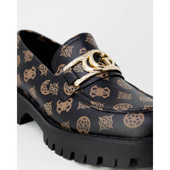 Guess Brown Polyethylene Platform -   -  Guess.