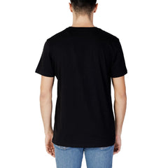 Jack Jones Black Cotton T-Shirt -   -  Jack Jones.