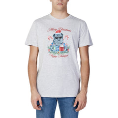 Jack Jones Gray Cotton T-Shirt -   -  Jack Jones.