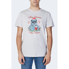 Jack Jones Gray Cotton T-Shirt -   -  Jack Jones.