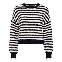 Only Black And White Marabou Sportswear -   -  Only.