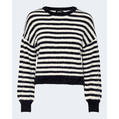 Only Black And White Marabou Sportswear -   -  Only.