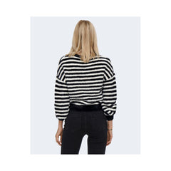 Only Black And White Marabou Sportswear -   -  Only.