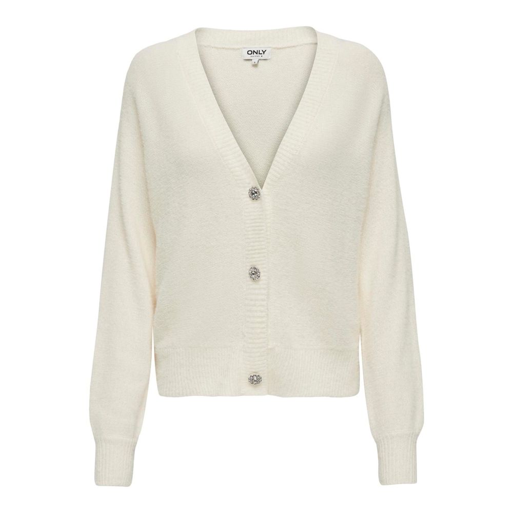 Only Cream Nylon Cardigan -   -  Only.