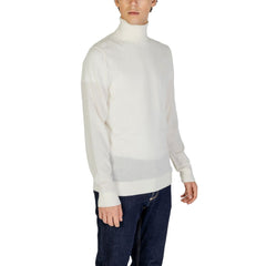 Calvin Klein Jeans Cream Wool Turtleneck -   -  Calvin Klein Jeans.