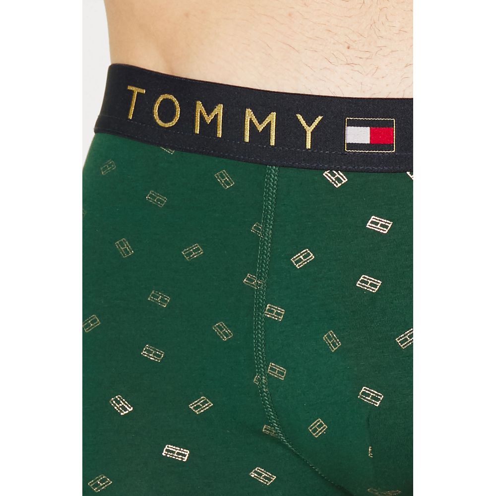 Tommy Hilfiger Green Cotton Boxer -   -  Tommy Hilfiger.