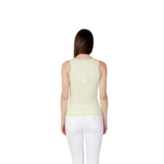 Guess Green Cotton Tank Top -   -  Guess.