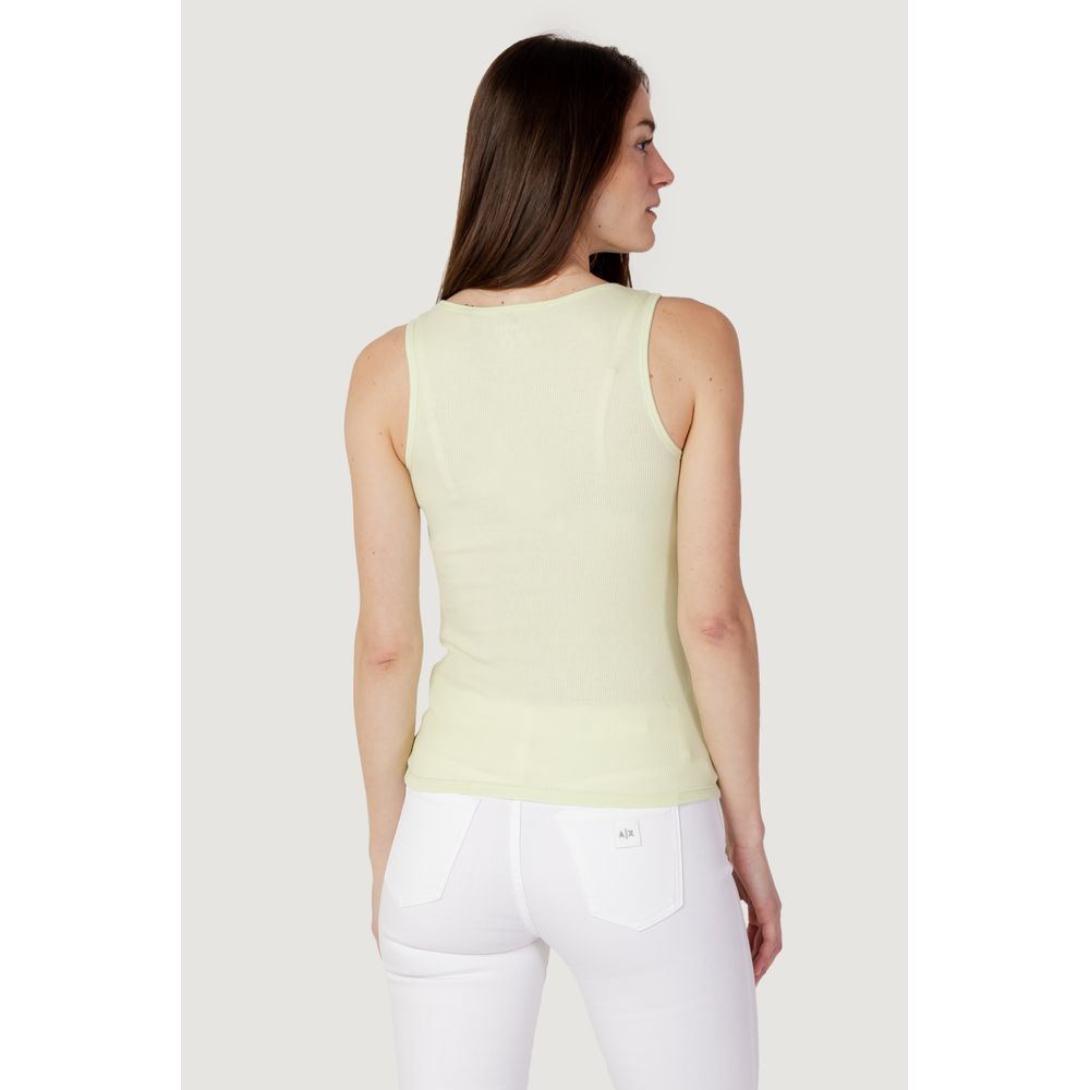 Guess Green Cotton Tank Top -   -  Guess.