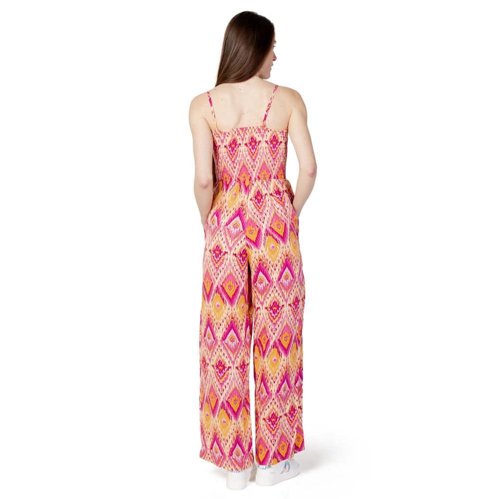 Only Pink Viscose Jumpsuit -   -  Only.