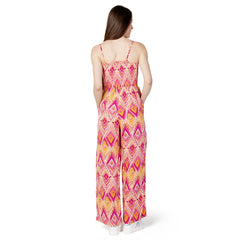 Only Pink Viscose Jumpsuit -   -  Only.