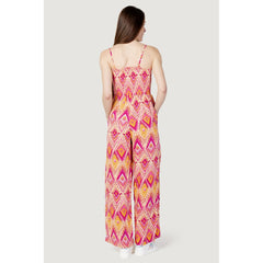 Only Pink Viscose Jumpsuit -   -  Only.