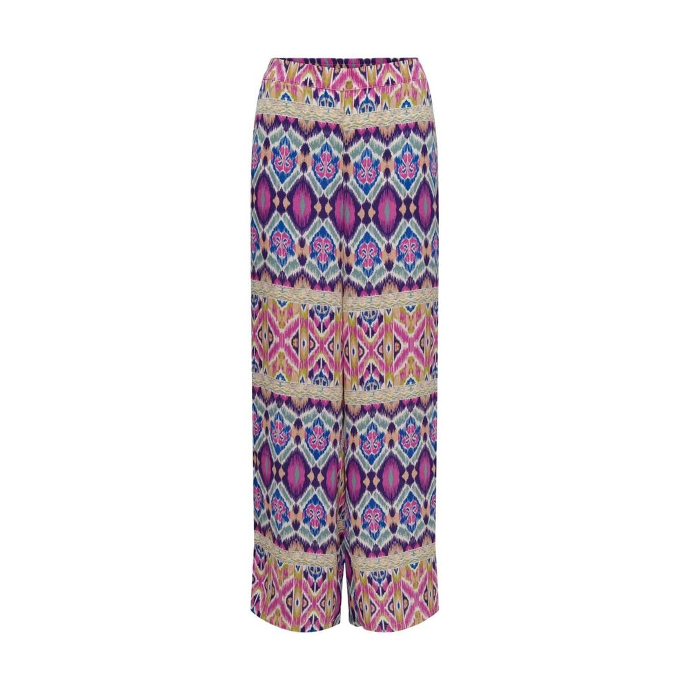 Only Multicolor Recycled Polyester Pant -   -  Only.