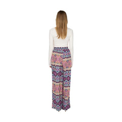 Only Multicolor Recycled Polyester Pant -   -  Only.
