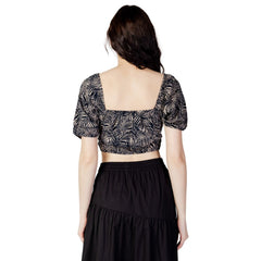 Only Blue Viscose Top -   -  Only.