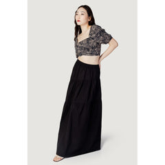 Only Blue Viscose Top -   -  Only.