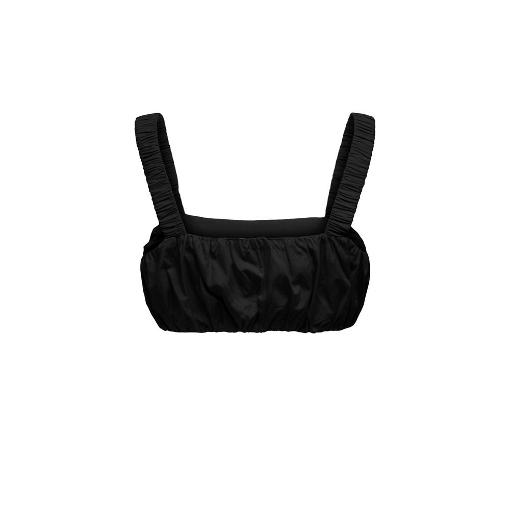 Only Black Cotton Top -   -  Only.