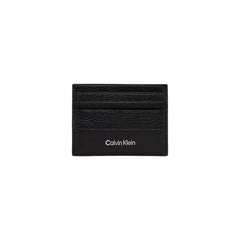 Calvin Klein Black Leather Cardholder -  Wallets for Men -  Calvin Klein.