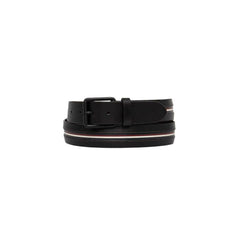 Tommy Hilfiger Black Leather Belt -   -  Tommy Hilfiger.