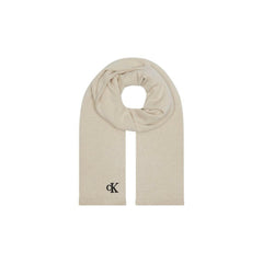 Calvin Klein Beige Cotton Scarf -   -  Calvin Klein.