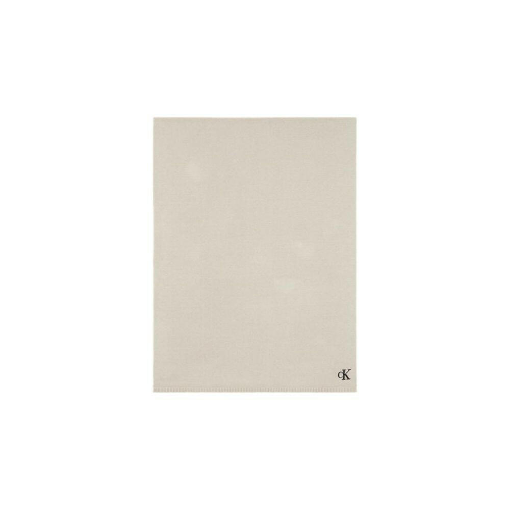 Calvin Klein Beige Cotton Scarf -   -  Calvin Klein.