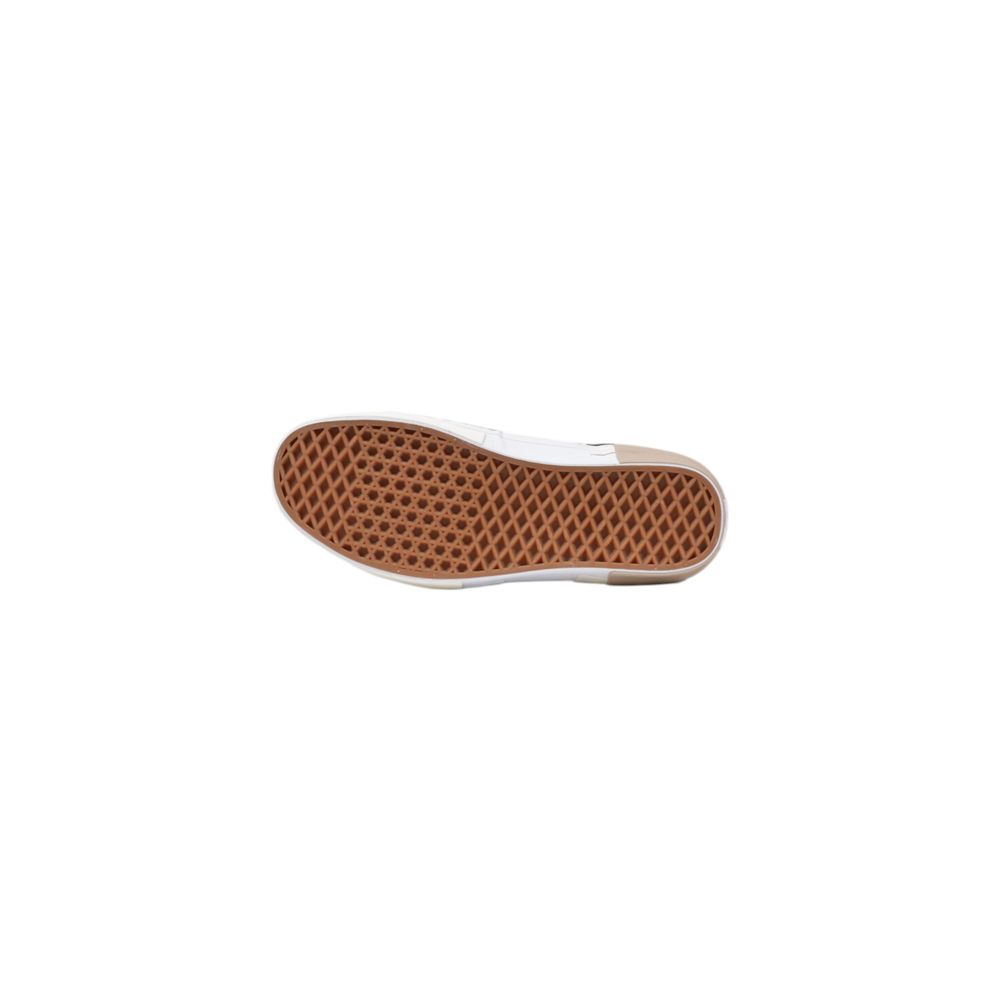 Vans Beige Leather Sneaker -   -  Vans.