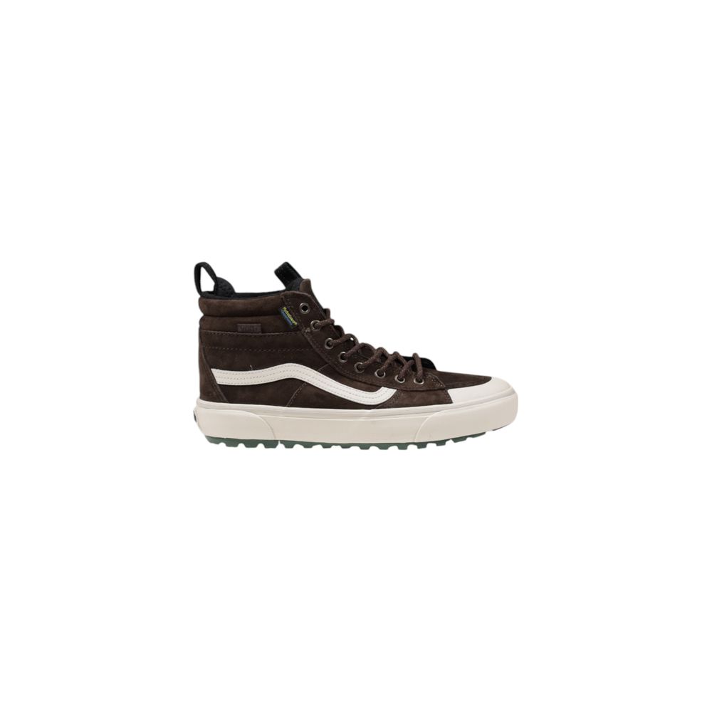 Vans Brown Leather Sneaker -   -  Vans.