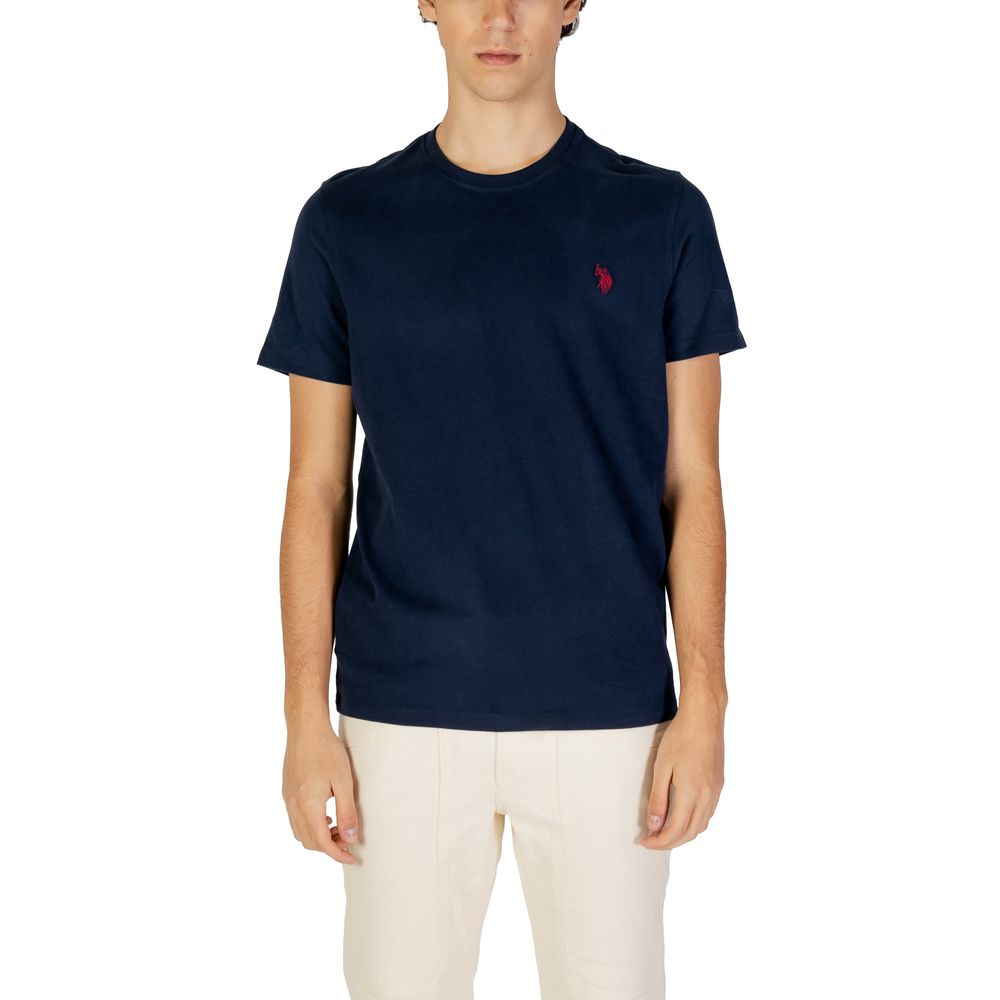 U.S. POLO ASSN. Blue Cotton T-Shirt -   -  U.S. POLO ASSN..