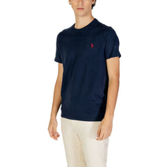 U.S. POLO ASSN. Blue Cotton T-Shirt -   -  U.S. POLO ASSN..