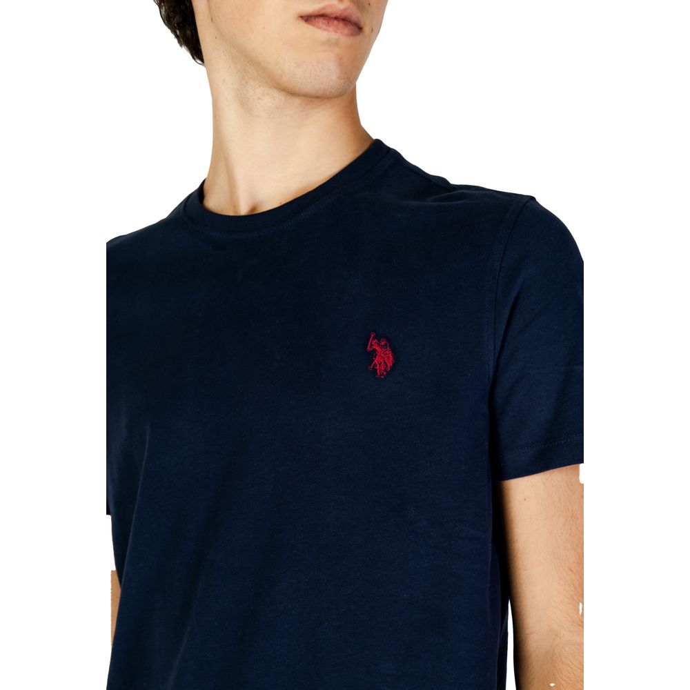 U.S. POLO ASSN. Blue Cotton T-Shirt -   -  U.S. POLO ASSN..