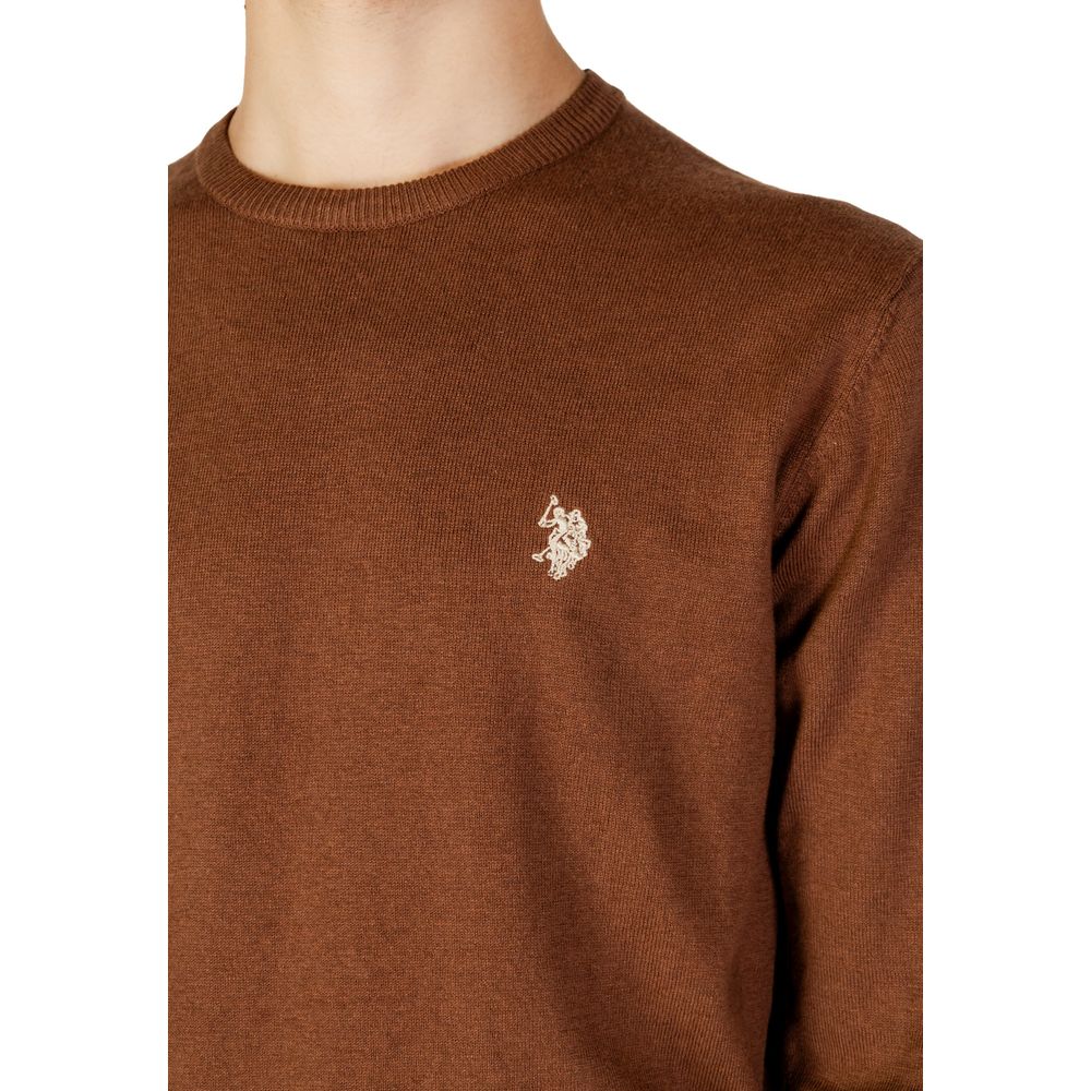 U.S. POLO ASSN. Beige Cotton Sweater -   -  U.S. POLO ASSN..