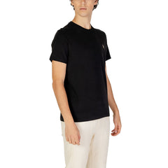 U.S. POLO ASSN. Black Cotton T-Shirt -   -  U.S. POLO ASSN..