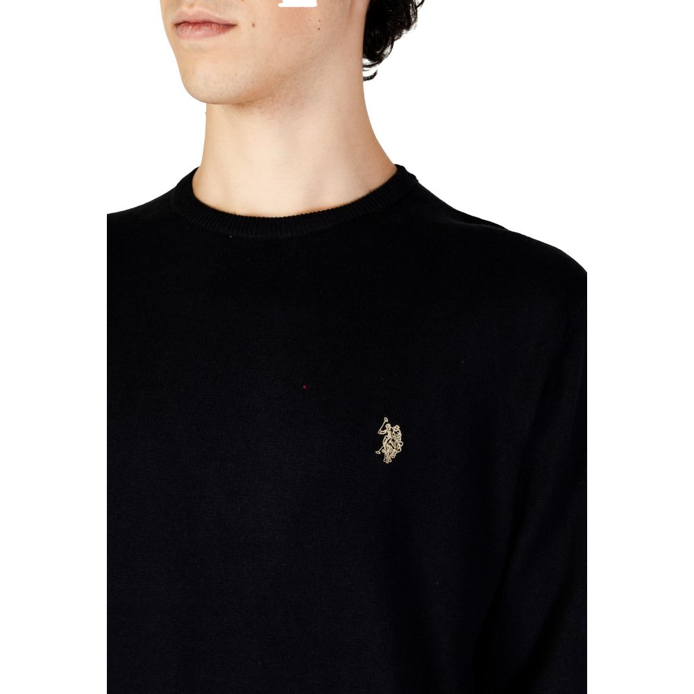 U.S. POLO ASSN. Black Cotton Sweater -   -  U.S. POLO ASSN..