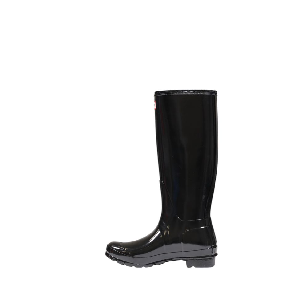 Hunter Black Recycled Polyester Ankle -   -  Hunter.