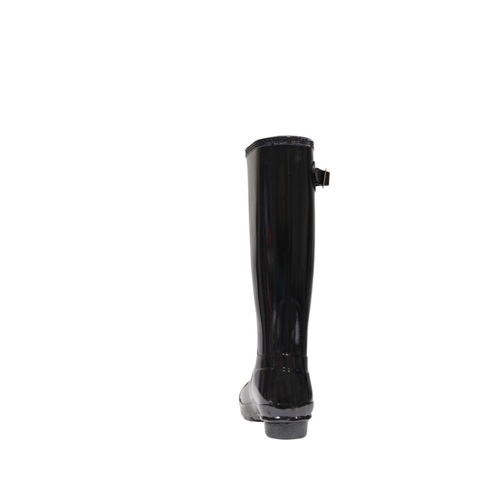 Hunter Black Recycled Polyester Ankle -   -  Hunter.