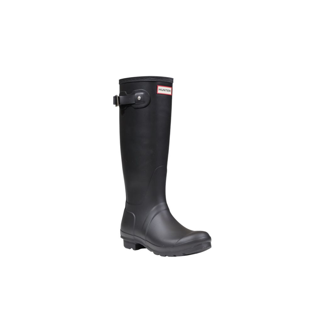 Hunter Black Recycled Polyester Ankle -   -  Hunter.