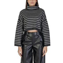 Only Gray Marabou Sweater -   -  Only.