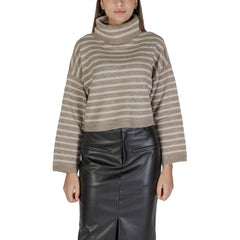 Only Beige Marabou Sweater -   -  Only.